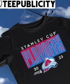Colorado Avalanche 2023 Stanley Cup Playoffs retro logo shirt