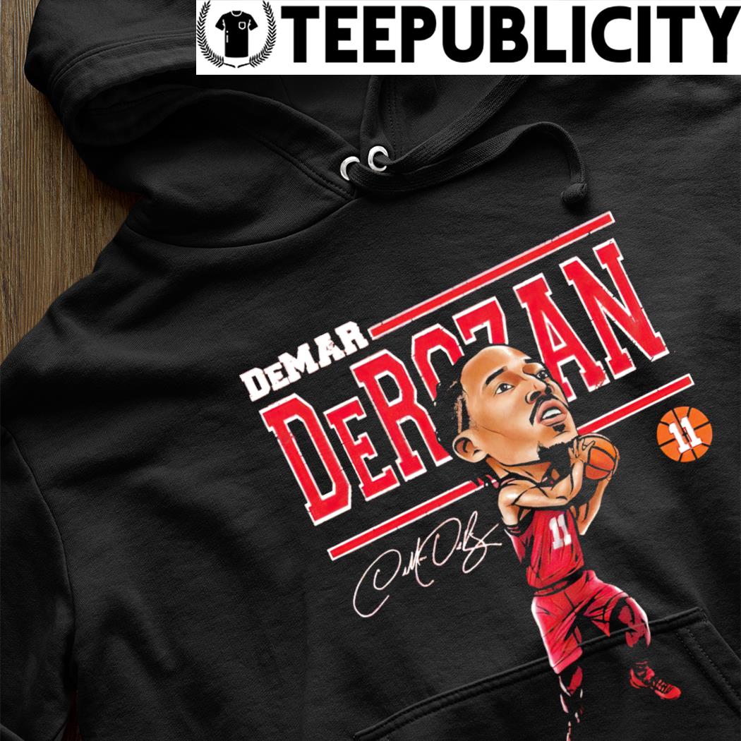 Demar Derozan Signature Chicago Bulls Shirt, hoodie, sweater, long