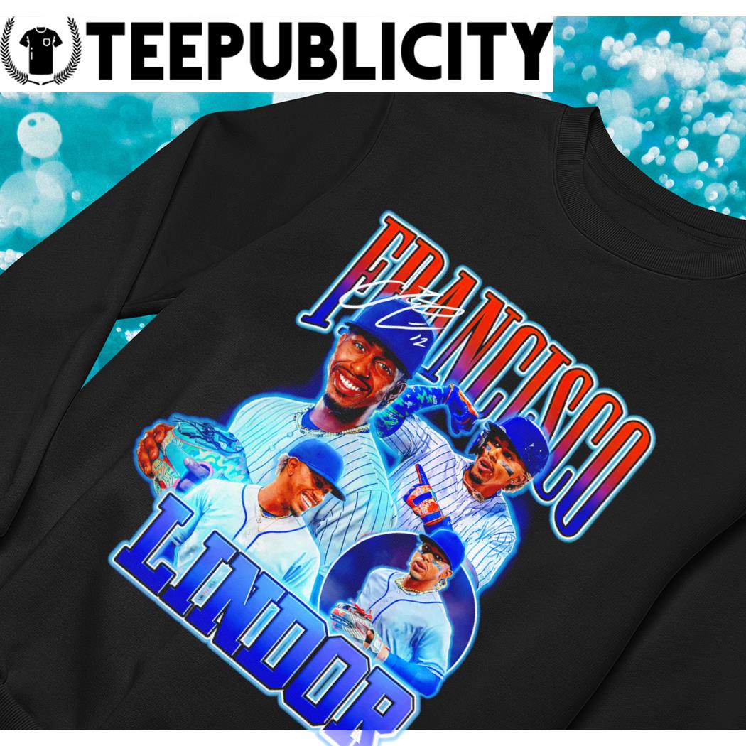 Francisco Lindor New York Mets Signature Shirt New, Custom prints store
