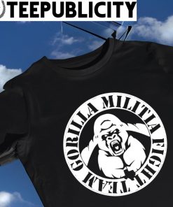 Gorilla Militia Fight Team logo shirt