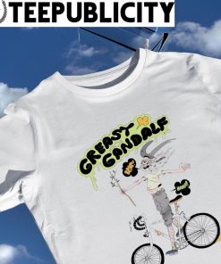 Greasy Gandalf riding bicycle shirt