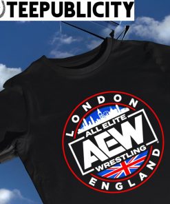 London England All Elite Wrestling AEW logo shirt