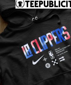 La Clippers Clippers Tie Dye Long Sleeve T-Shirt by Nike