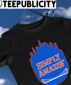 New York Mets Simply Amazin' logo shirt