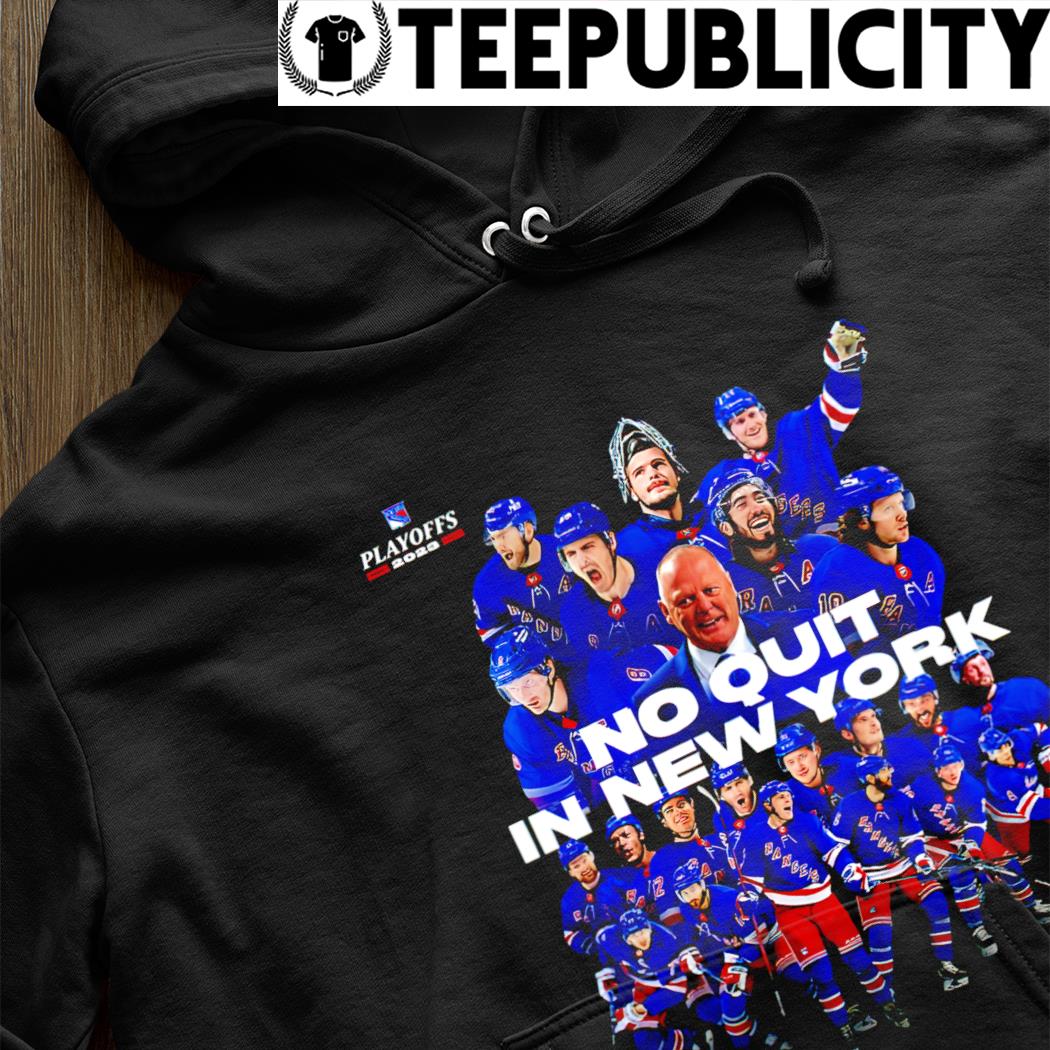 New York Rangers 2023 Stanley Cup Playoffs Driven No Quit In New York Shirt
