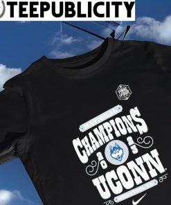 Nike UConn Huskies 2023 NCAA Men's Basketball National Champions Celebration shirt