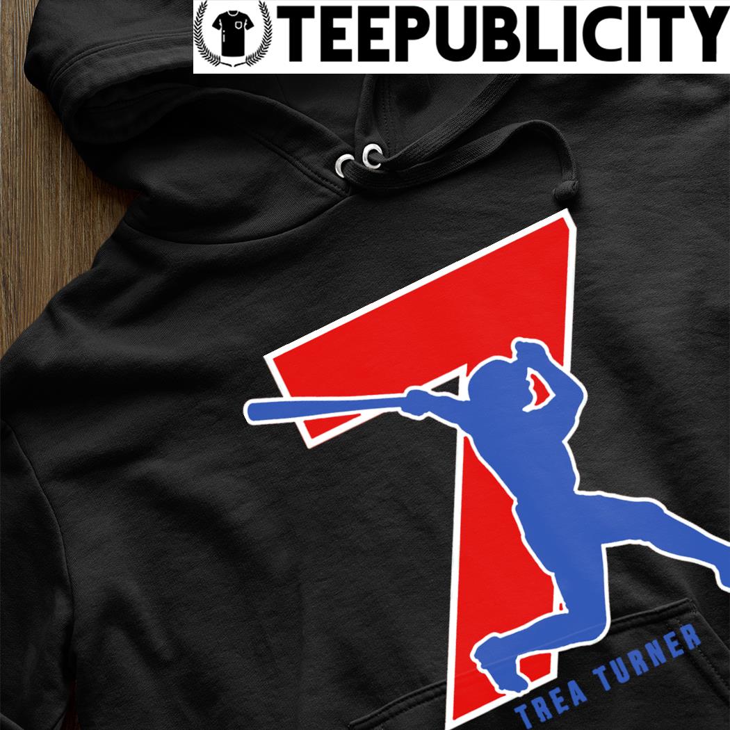 Philadelphia Phillies Trea Turner number 7 shirt, hoodie, sweater, long  sleeve and tank top