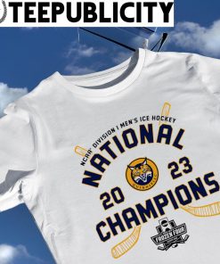Quinnipiac Bobcats Champion 2023 NCAA Men's Ice Hockey National Champions Locker Room shirt