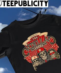 Skull Country Fuzz Presents The Cadillac Three logo shirt