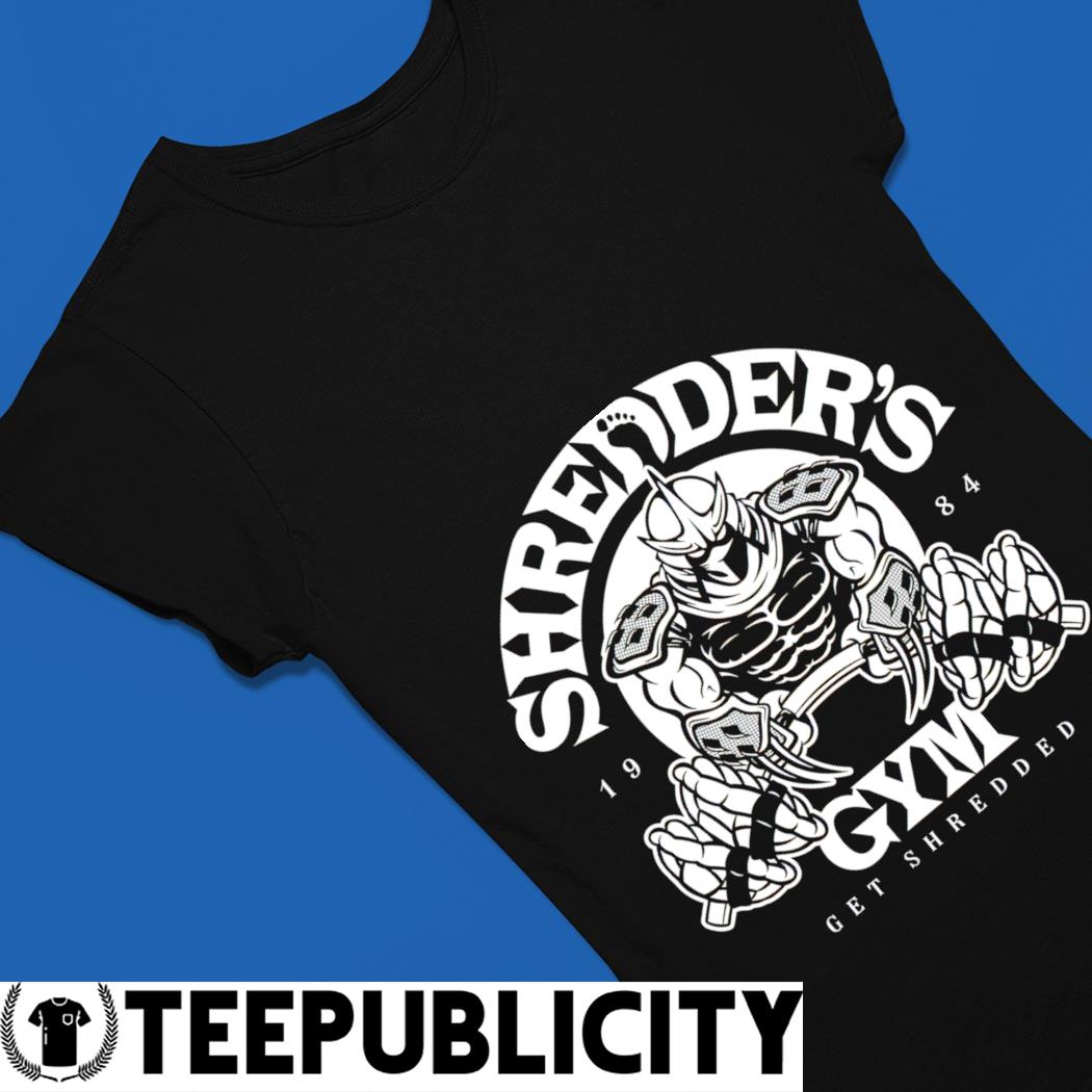 Shredders Gym Shirt, TMNT SHIRT, Teenage Mutant Ninja Turtles