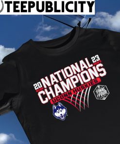 UConn Huskies 2023 NCAA Men's Basketball National Champions Bracket logo shirt