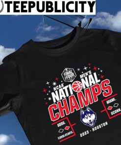 UConn Huskies 2023 NCAA Men's Basketball National Champions Buzzer Stars shirt