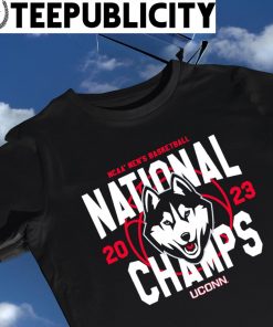 UConn Huskies 2023 NCAA Men's Basketball National Champs retro logo shirt