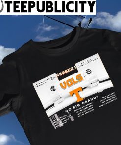 2023 Tennessee Volunteers go Big Orange shirt