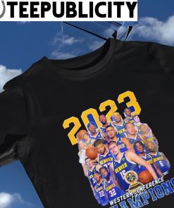 2023 Western Conference Champions Denver Nuggets shirt