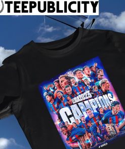 Barcelona FC LLiga 2023 Campions poster shirt