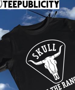 Bovine Bones Skull on the Range logo shirt