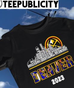 Denver 2023 Champions Denver Nuggets Skyline shirt