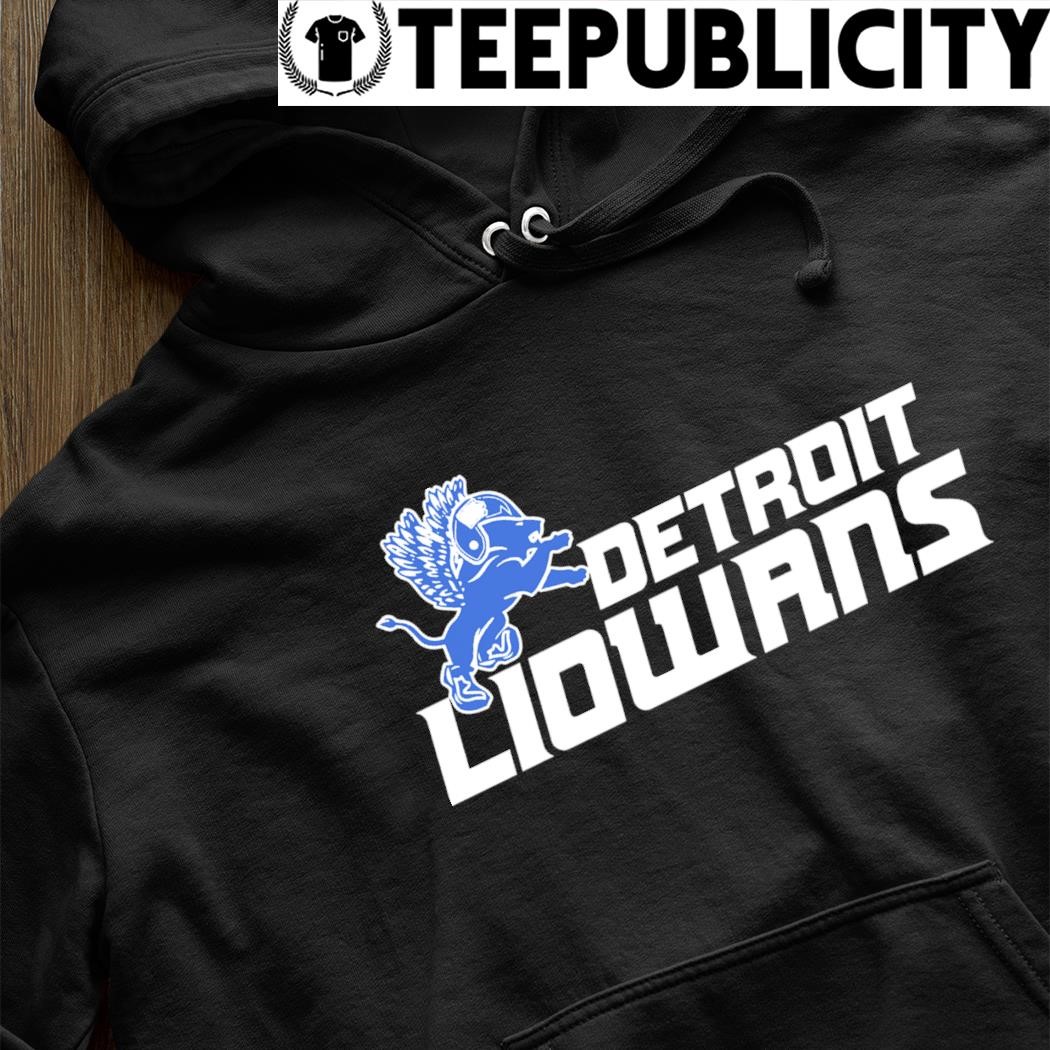 Detroit Lions Classic Logo Hoodie - Mens