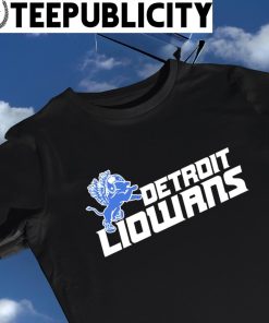 Detroit Lions Detroit Liowans logo shirt