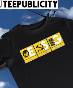 ESG Evil Socialist Garbage logo shirt