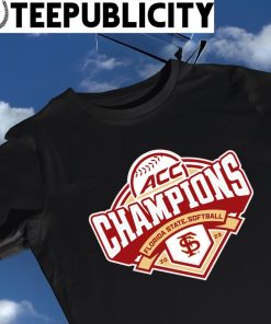 Florida State Seminoles 2023 NCAA ACC Softball Conference Tournament Champions Locker Room logo shirt