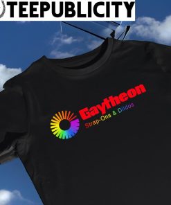LGBT Gaytheon strap-ons and dildos logo shirt