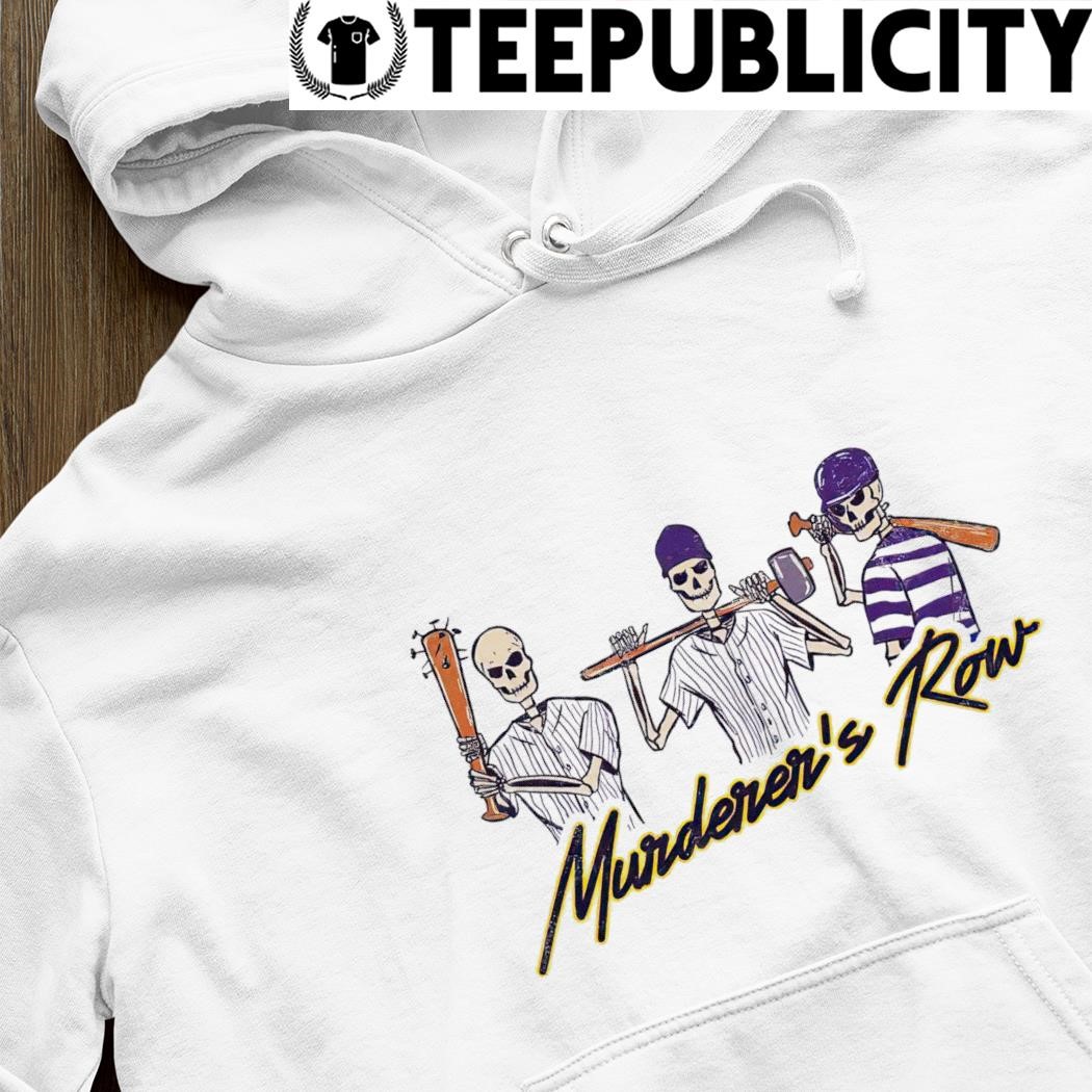 Murderers' Row New York Yankees skeleton 2023 shirt, hoodie