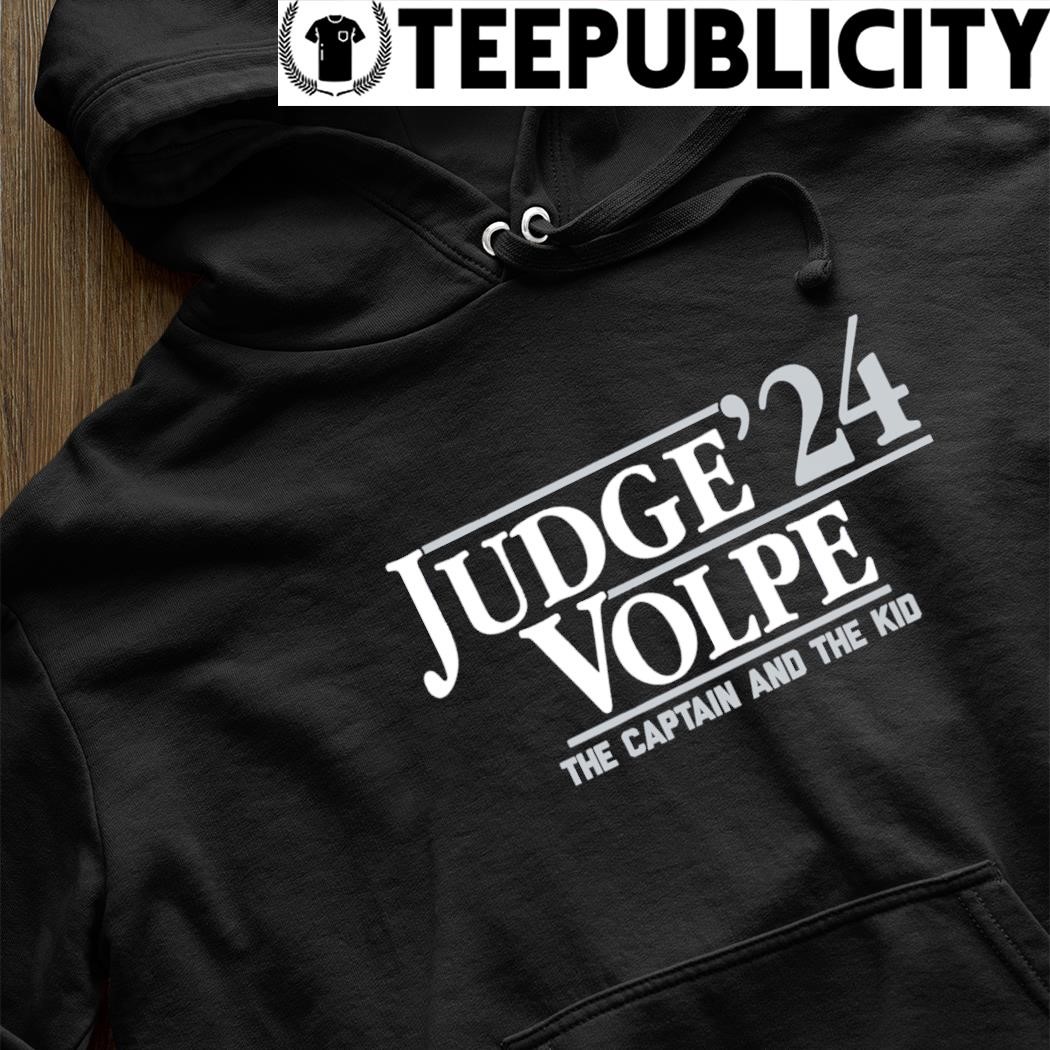 New York Yankees Aaron Judge and Anthony Volpe 2024 The Captain and the Kid  shirt, hoodie, sweater, long sleeve and tank top
