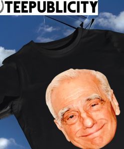 Pazvarales Martin Scorsese head smiley shirt