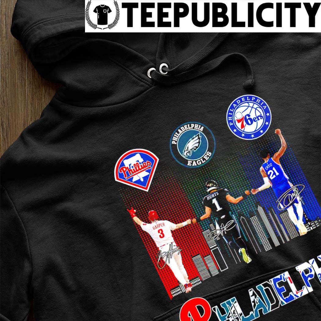 Philadelphia sports team philadelphia phillies and philadelphia eagles T- shirt, hoodie, sweater, long sleeve and tank top