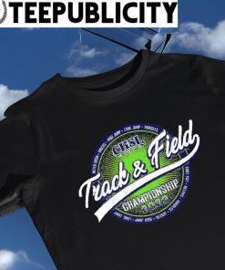 The CHSL Track and Field Championship 2023 retro logo shirt