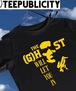 The Ghost will let you in logo shirt
