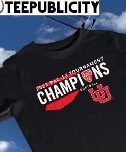 Utah Utes 2023 PAC-12 Softball Conference Tournament Champions logo shirt
