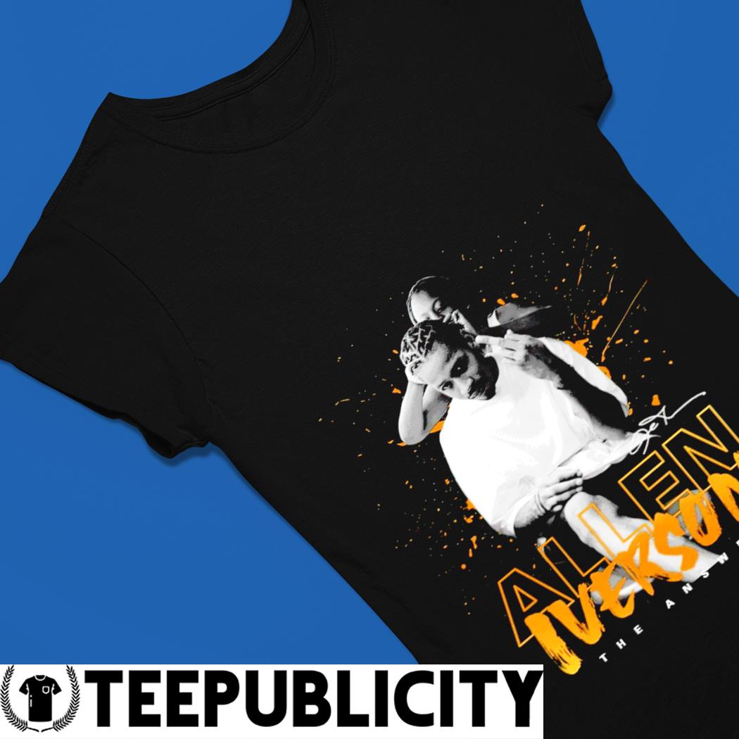 Allen Iverson T-Shirt Philadelphia 76ers Graphic Tee Gift For