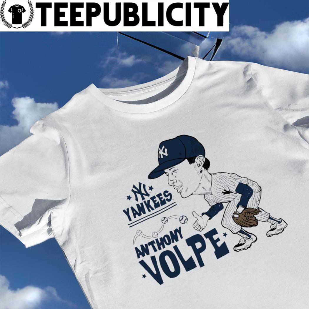 Anthony Volpe New York Yankees Caricature Shirt