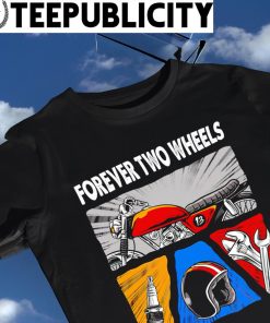 Bicycle forever two wheels retro shirt