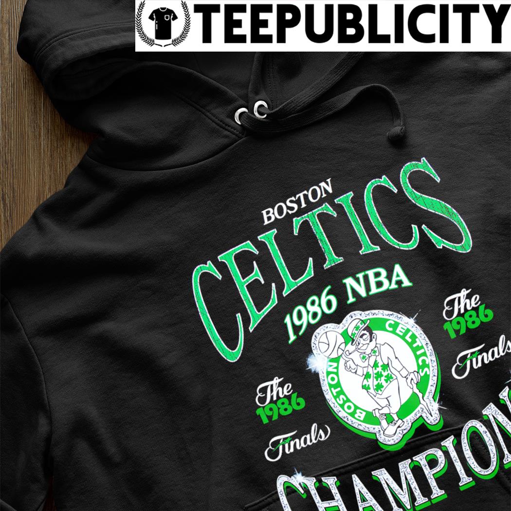 boston celtics 1986 championship t shirt