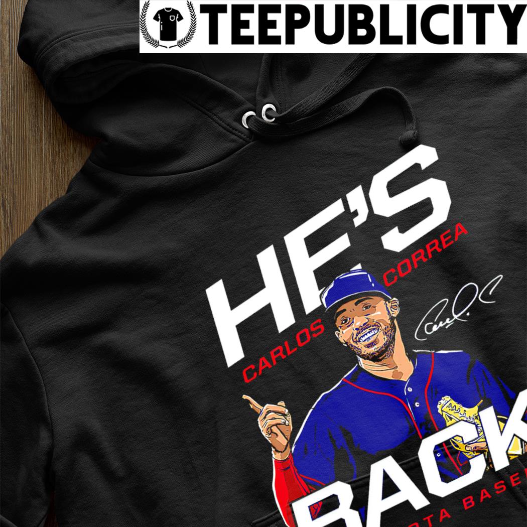 Carlos Correa Minnesota Twins Legend Portrait Shirt, hoodie, sweater, long  sleeve and tank top