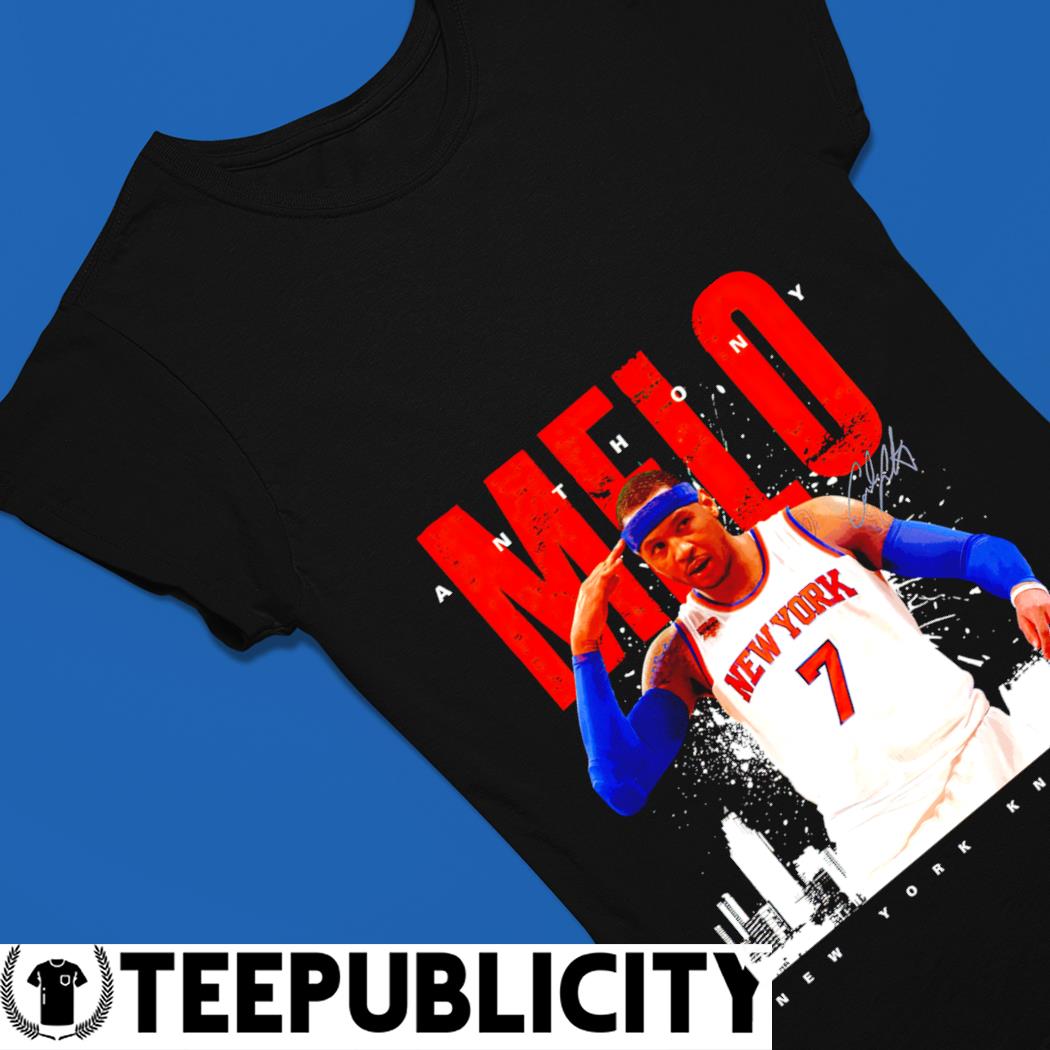 Carmelo Anthony New York Knicks 3 to the Dome signature shirt