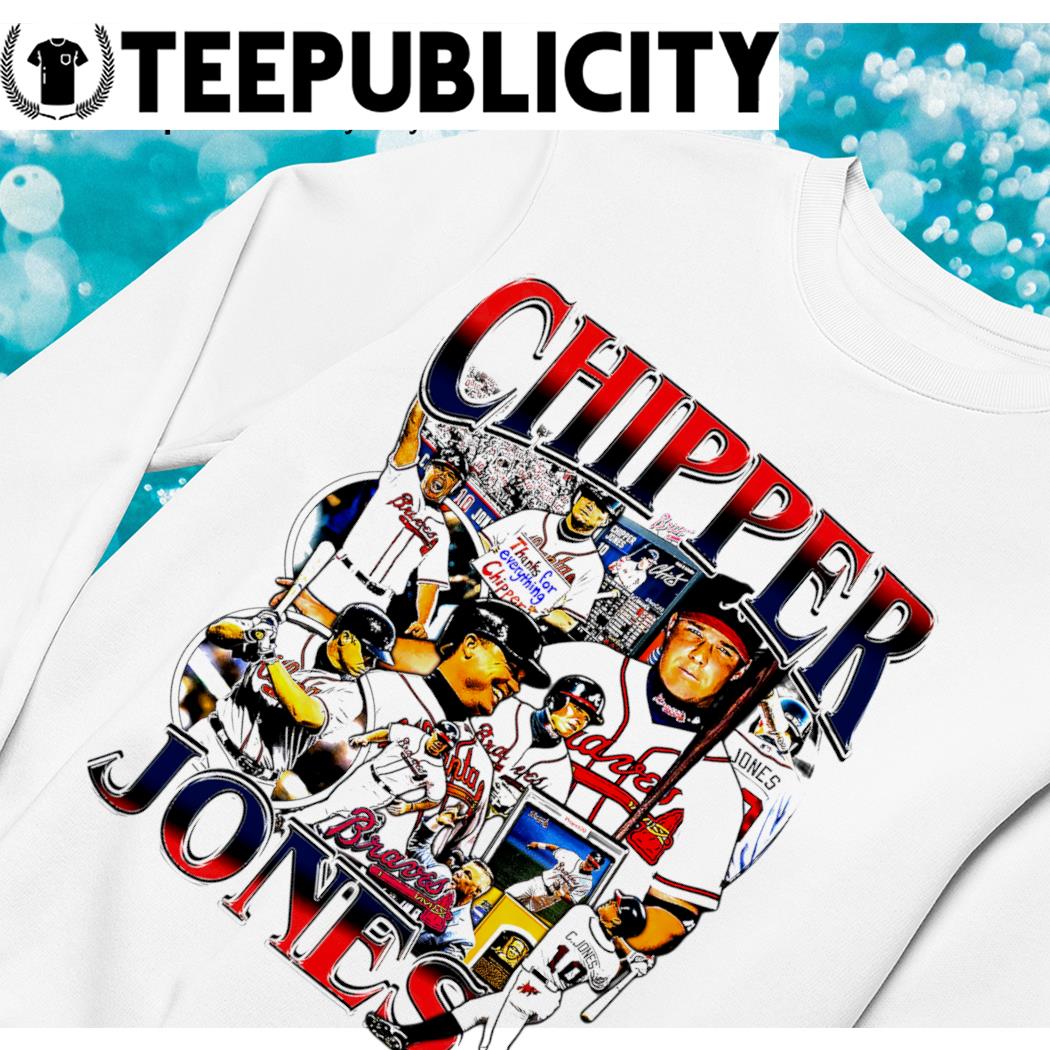 chipper jones braves shirt