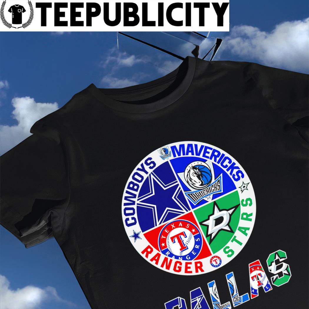 Official dallas Cowboys Stars Mavericks Texas Rangers Legend Team T Shirt,  hoodie, sweater, long sleeve and tank top