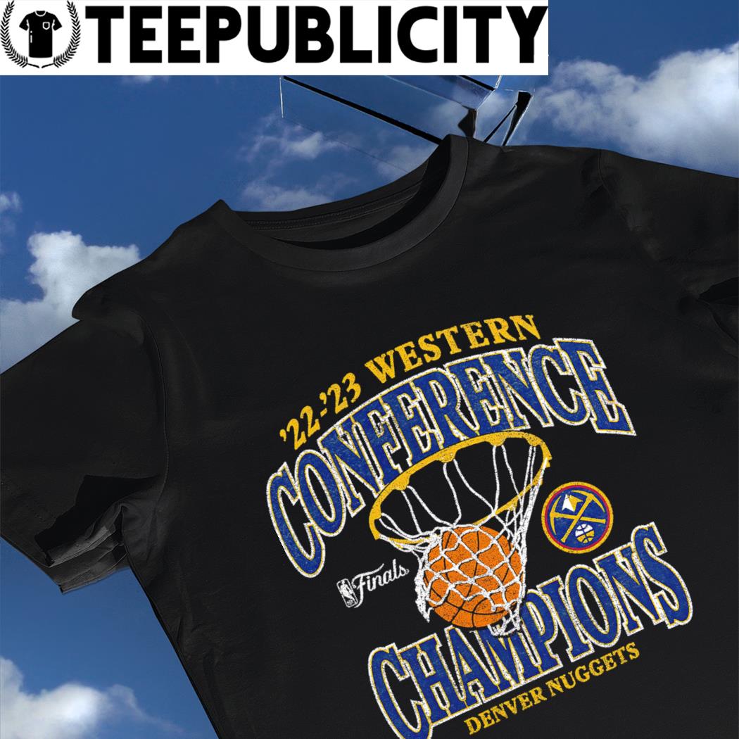 Denver Nuggets Western Conference Championship gear on sale
