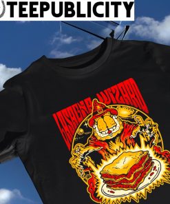 Garfield and Lasagna Lasagna Wizard art shirt