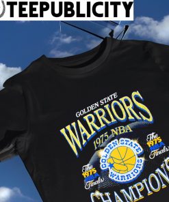 Golden State Warriors 1975 NBA Finals Champions retro shirt