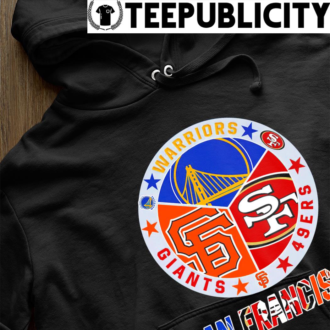 San Francisco 49ers San Francisco Giants Golden State Warriors San  Francisco city skyline logo 2023 shirt, hoodie, sweater, long sleeve and  tank top