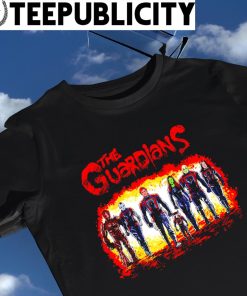 Guardians of the Galaxy characters The Guardians cartoon shirt