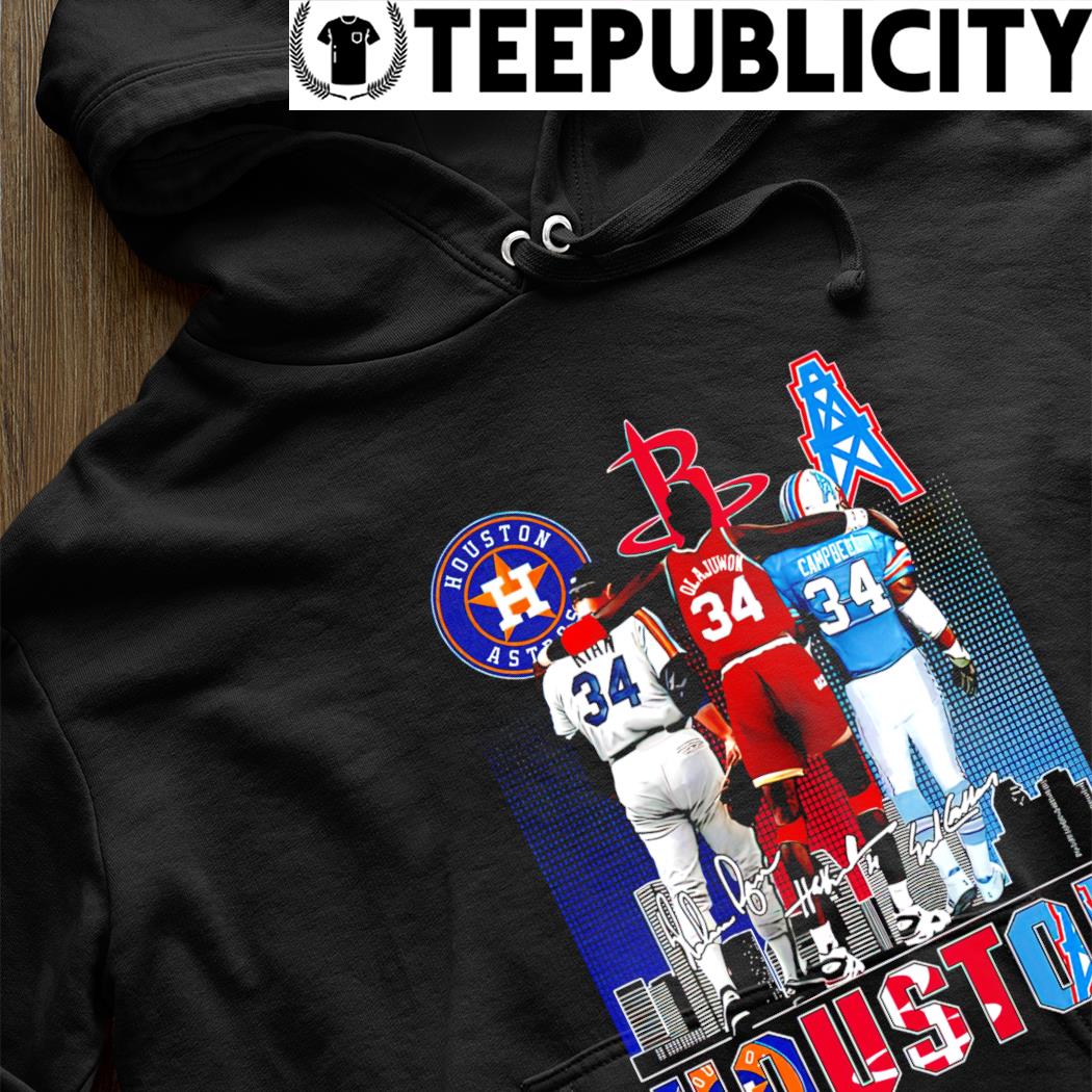 Houston Sport Teams Shirt Houston Rockets, Houston Astros And Houston Oilers,  hoodie, sweater, long sleeve and tank top