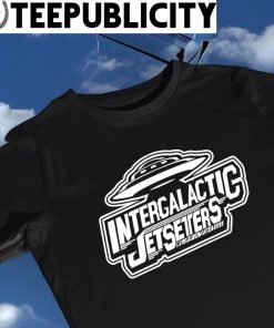 Kushida and Kevin Knight Intergalactic Jetsetters logo shirt