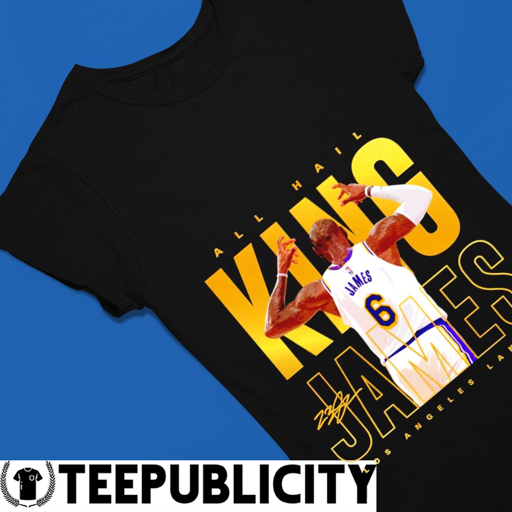 King Lebron James Los Angeles Lakers shirt t-shirt by To-Tee
